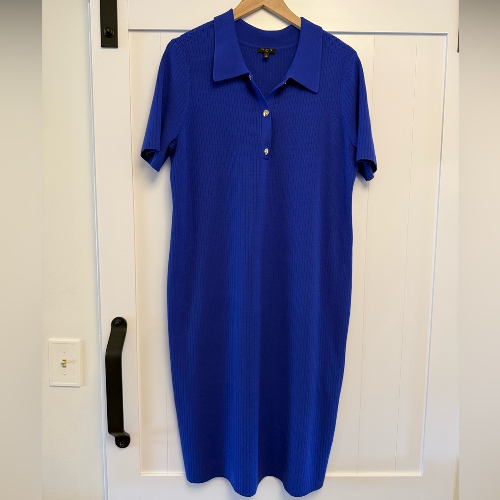 Talbots Royal Blue Midi Dress - Picture 2 of 6